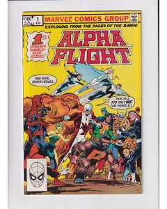 Alpha Flight (1983) #   1 (8.0-VF) (2090607) 1st Puck, 1st Marrina, 1st Box, 1st Gamma Flight