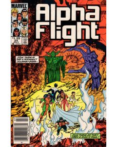 Alpha Flight (1983) #  24 Newsstand (7.0-FVF) 1st Great Beasts