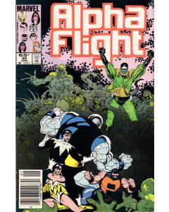 Alpha Flight (1983) #  30 Newsstand (6.0-FN) Mike Mignola cover & art, 1st Scramble