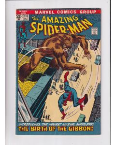 Amazing Spider-Man (1963) # 110 (6.5-FN+) (469036) 1st Gibbon