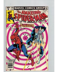 Amazing Spider-Man (1963) # 201 Newsstand (5.0-VGF) (480172) Punisher