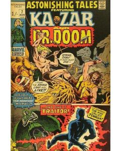 Astonishing Tales (1970) #   7 UK Price (5.0-VGF) Ka-Zar, Dr. Doom, Black Panther