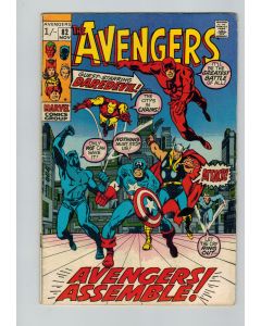Avengers (1963) #  82 UK Price (6.0-FN) (1961861)