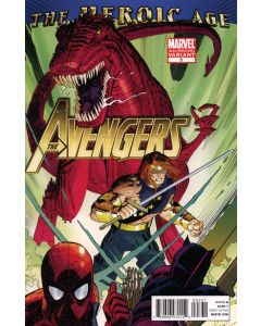 Avengers (2010) #   3 2nd Print (9.0-VFNM) Kang, Maestro