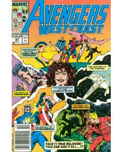Avengers West Coast (1985) #  49 Newsstand (7.0-FVF) John Byrne, Great Lakes Avengers