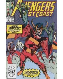 Avengers West Coast (1985) #  52 (8.0-VF) Master Pandemonium