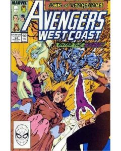 Avengers West Coast (1985) #  53 (6.0-FN) John Byrne