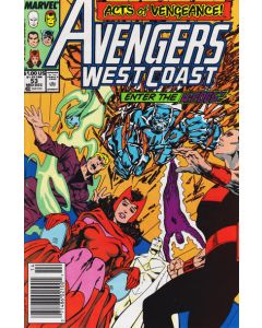 Avengers West Coast (1985) #  53 Newsstand (5.0-VGF) John Byrne