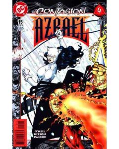 Azrael Agent of the Bat (1995) #  15 (6.0-FN) Contagion, tag on cover