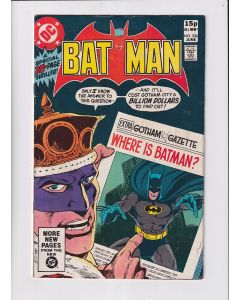 Batman (1940) # 336 UK Price (5.0-VGF) (1890390)