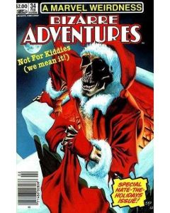 Bizarre Adventures (1981) #  34 (6.0-FN) X-Mas, Joe Jusko cover, FINAL ISSUE