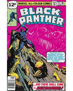 Black Panther (1977) #  13 UK Price (4.5-VG+)