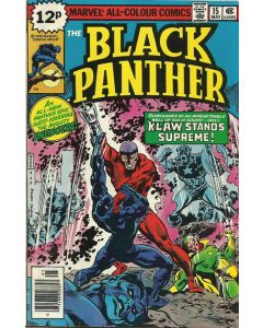 Black Panther (1977) #  15 UK Price (6.5-FN+) Avengers, Klaw, FINAL ISSUE