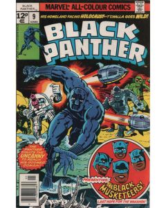 Black Panther (1977) #   9 UK Price (7.0-FVF) Black Musketeers