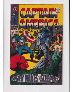 Captain America (1968) # 101 (6.0-FN) (2079640) Red Skull, Sleeper