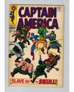 Captain America (1968) # 104 (6.5-FN+) (674762) Jack Kirby