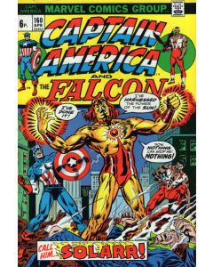 Captain America (1968) # 160 UK Price (3.0-GVG) 1st app. Solarr
