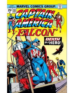 Captain America (1968) # 183 (4.0-VG) Death of (NEW) Cap (Roscoe)