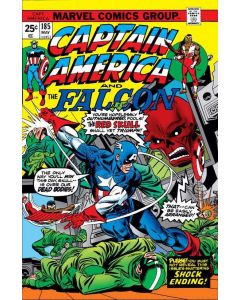 Captain America (1968) # 185 (5.0-VGF) Red Skull