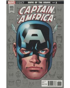 Captain America (2017) # 695 Cover C 1:10 (8.0-VF)