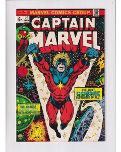 Captain Marvel (1968) #  29 UK Price (7.5-VF-) (285272) 1st Eon