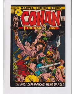 Conan the Barbarian (1970) #  12 UK Price (6.0-FN) (2045102)