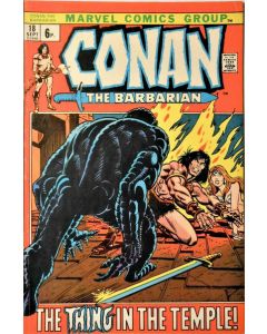 Conan the Barbarian (1970) #  18 UK Price (5.0-VGF)
