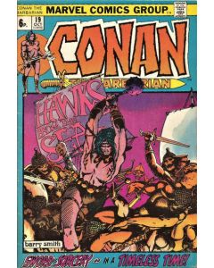 Conan the Barbarian (1970) #  19 UK Price (5.5-FN-)