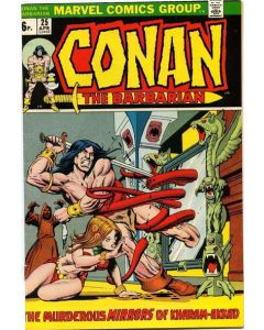 Conan the Barbarian (1970) #  25 UK Price (7.0-FVF) Kull