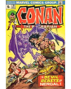 Conan the Barbarian (1970) #  30 UK Price (4.5-VG+)