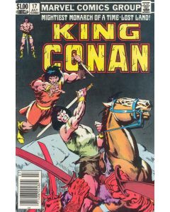 Conan the King (1980) #  17 Newsstand (3.5-VG-)
