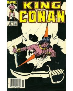 Conan the King (1980) #  19 Newsstand (8.0-VF) Mike Kaluta cover