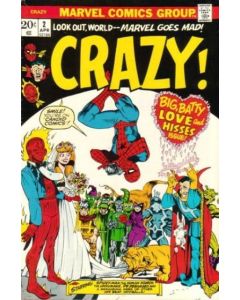 Crazy (1973) #   2 (6.5-FN+)