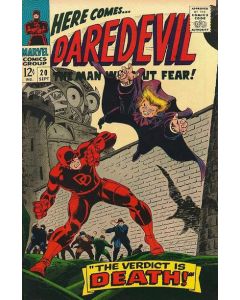 Daredevil (1964) #  20 (3.0-GVG) 4'' Cummulative spine split