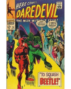 Daredevil (1964) #  34 (3.5-VG-) Origin of the Beetle