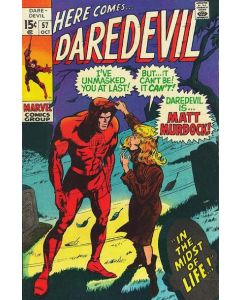 Daredevil (1964) #  57 (3.5-VG-) Tape on cover