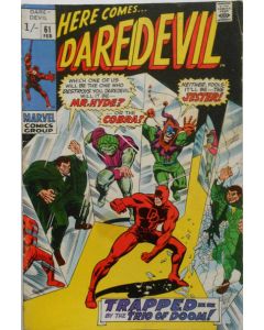 Daredevil (1964) #  61 UK Price (4.0-VG)