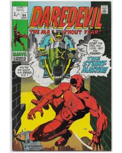 Daredevil (1964) #  64 UK Price (4.0-VG) Stunt Master