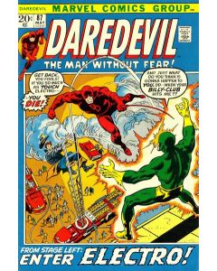 Daredevil (1964) #  87 (5.0-VGF) Black Widow