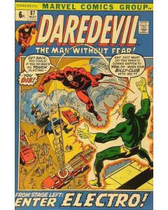 Daredevil (1964) #  87 UK Price (6.5-FN+) Electro, Black Widow