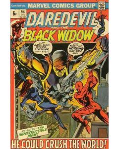 Daredevil (1964) #  94 UK Price (5.0-VGF) Black Widow