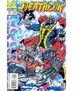 Deathlok (1991) #  25 (8.0-VF) Double-Sized Holographic Foil Cover