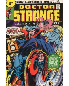 Doctor Strange (1974) #  14 UK Price (5.0-VGF) Dracula