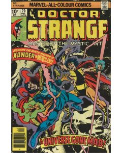 Doctor Strange (1974) #  20 UK Price (9.0-VFNM) Xander