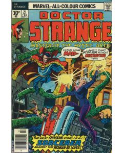 Doctor Strange (1974) #  21 UK Price (6.0-FN)