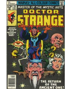 Doctor Strange (1974) #  26 UK Price (7.0-FVF)