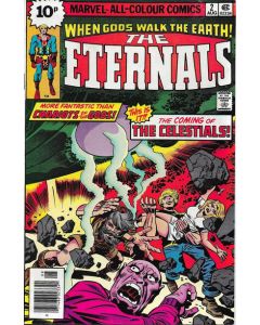 Eternals (1976) #   2 UK Price (4.5-VG+) Kirby