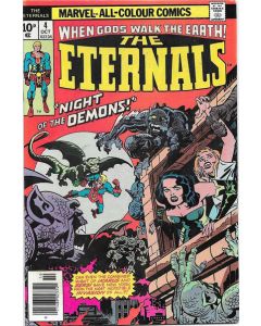 Eternals (1976) #   4 UK Price (6.0-FN) Kirby