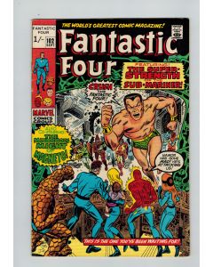 Fantastic Four (1961) # 102 UK Price (6.0-FN) (1961199) Magneto