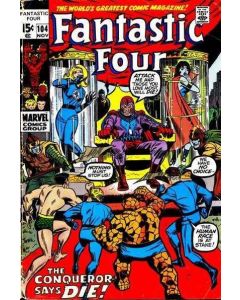 Fantastic Four (1961) # 104 (4.5-VG+) Namor, Magneto